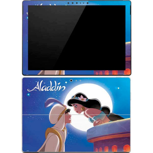 Disney Aladdin and Princess Jasmine Kiss Surface Pro 4 Skin